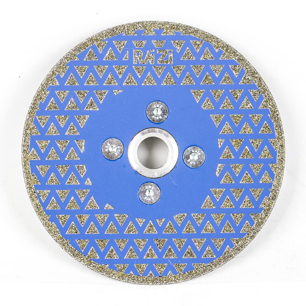 Raizi 115mm Electroplated Diamond Cutting And Grinding Disc for Ceramic Tile Marble Stone