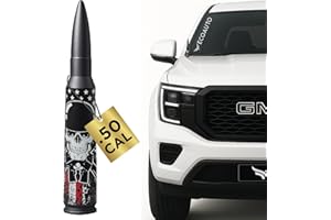 EcoAuto Antenna Replacement Fits All Chevy & GMC Truck Model Years - Made with Military Grade Aluminum - 6061 Solid Billet Co