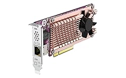 QNAP QM2-2P10G1TB 2 x PCIe Gen3 NVMe SSD & 1 x
