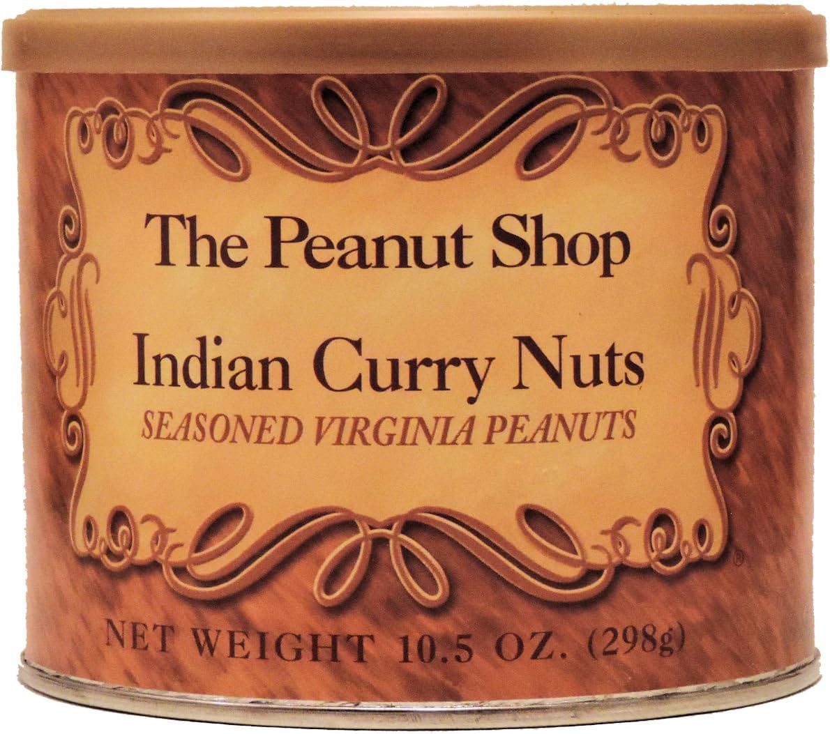 The Peanut Shop of Williamsburg Indian Curry Seasoned Peanuts, 10.5 Ounce