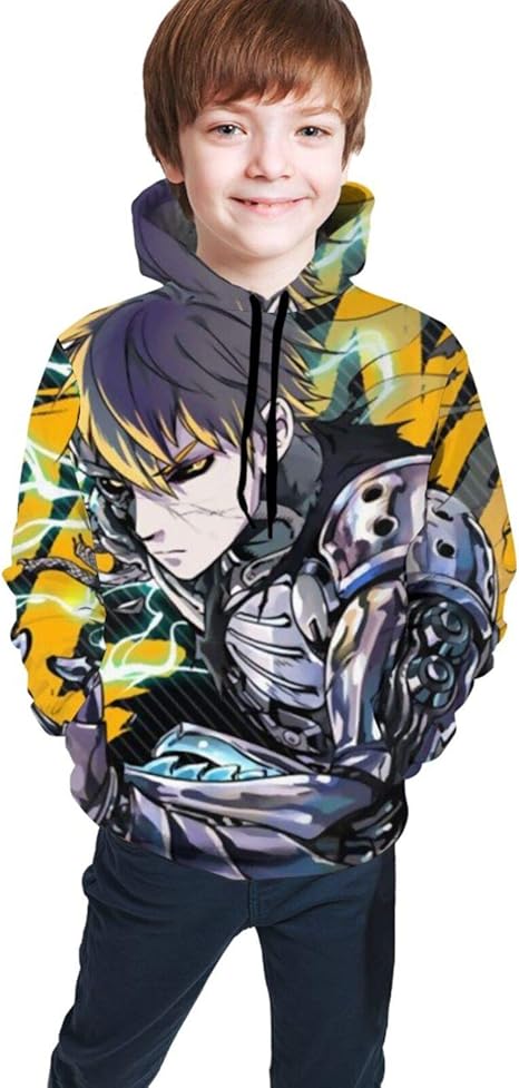 one punch man genos hoodie