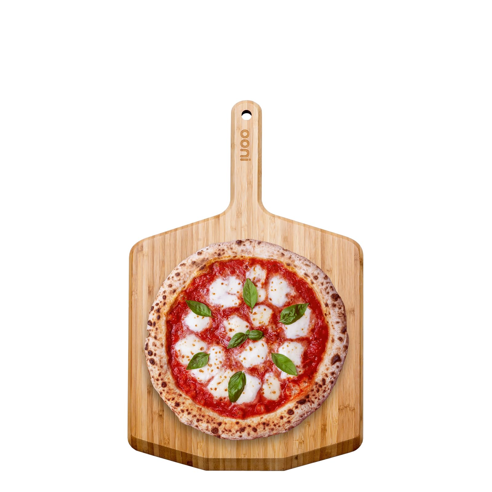 Ooni 12" Bamboo Pizza Peel – 30cm Smooth Pizza Paddle and Serving Board – Ooni Pizza Oven Accessories