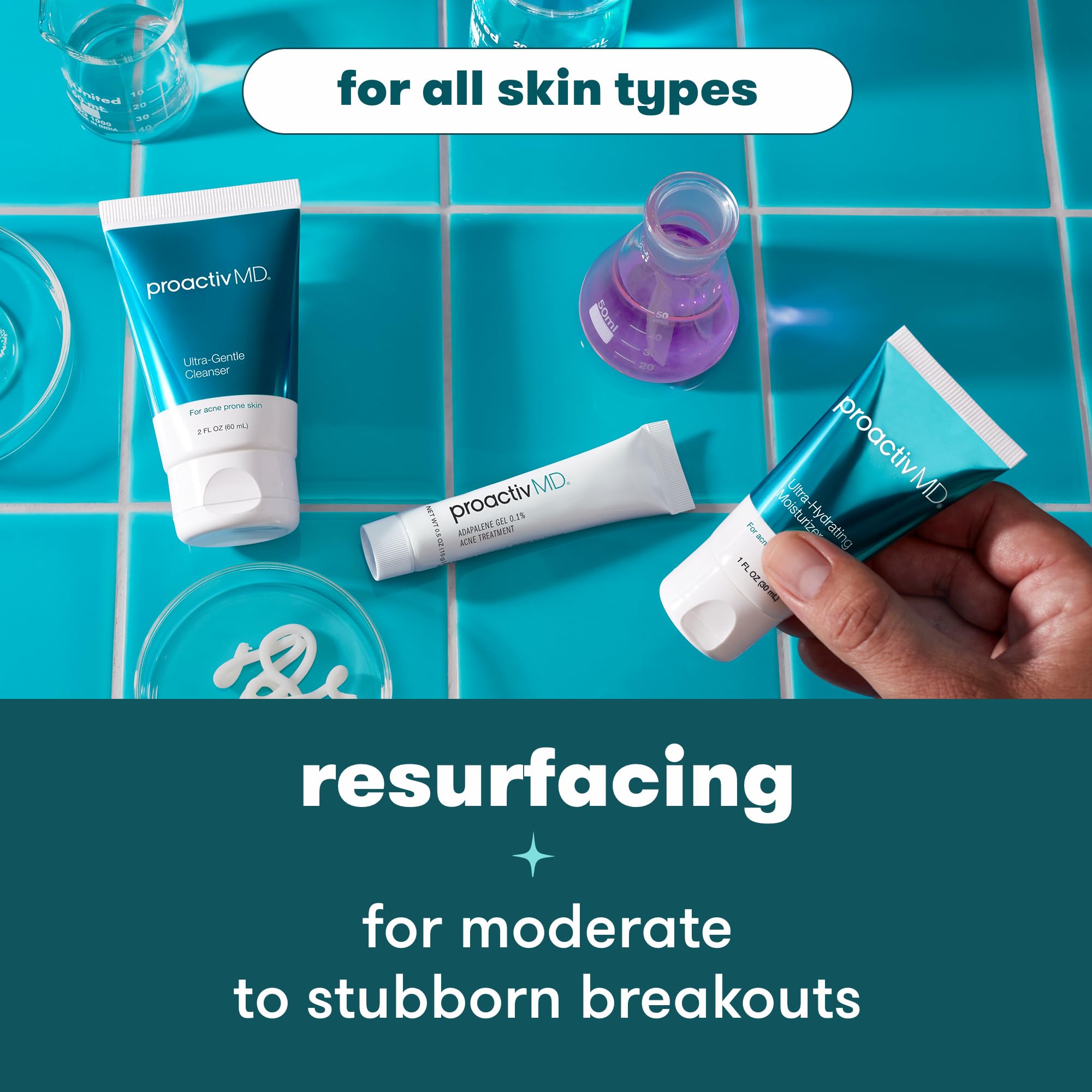 ProactivMD Adapalene Gel Acne Kit with Adapalene Gel Acne Treatment