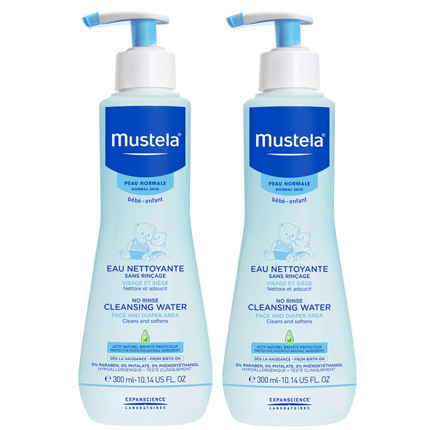 Mustela Baby Cleansing Water No Rinse Micellar Water With Natural Avocado Aloe Vera For Baby S Face Body Diaper Various Sizes Buy Online In Belize At Desertcart