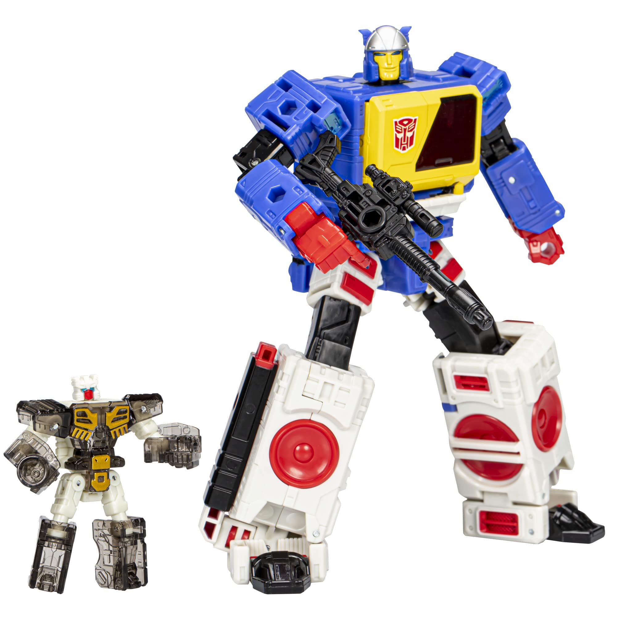 Transformers Legacy Evolution Voyager Twincast and Autobot Rewind 17.5 cm Action Figures