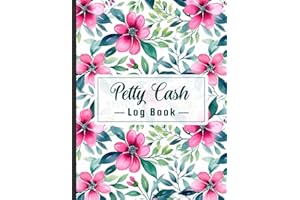 Petty Cash Log Book: Daily Cash Flow Record-Keeping for Small Business or Personal Use