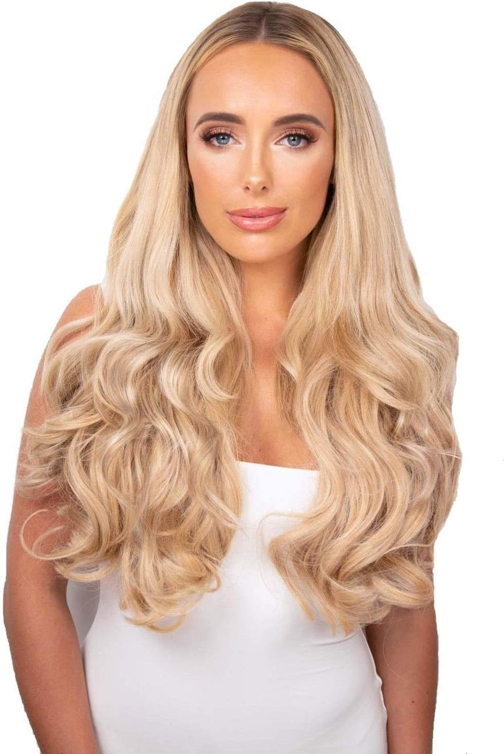 Amber Turner's Triple Transformation Curly Hair Extensions By LullaBellz (Toffee Brown)