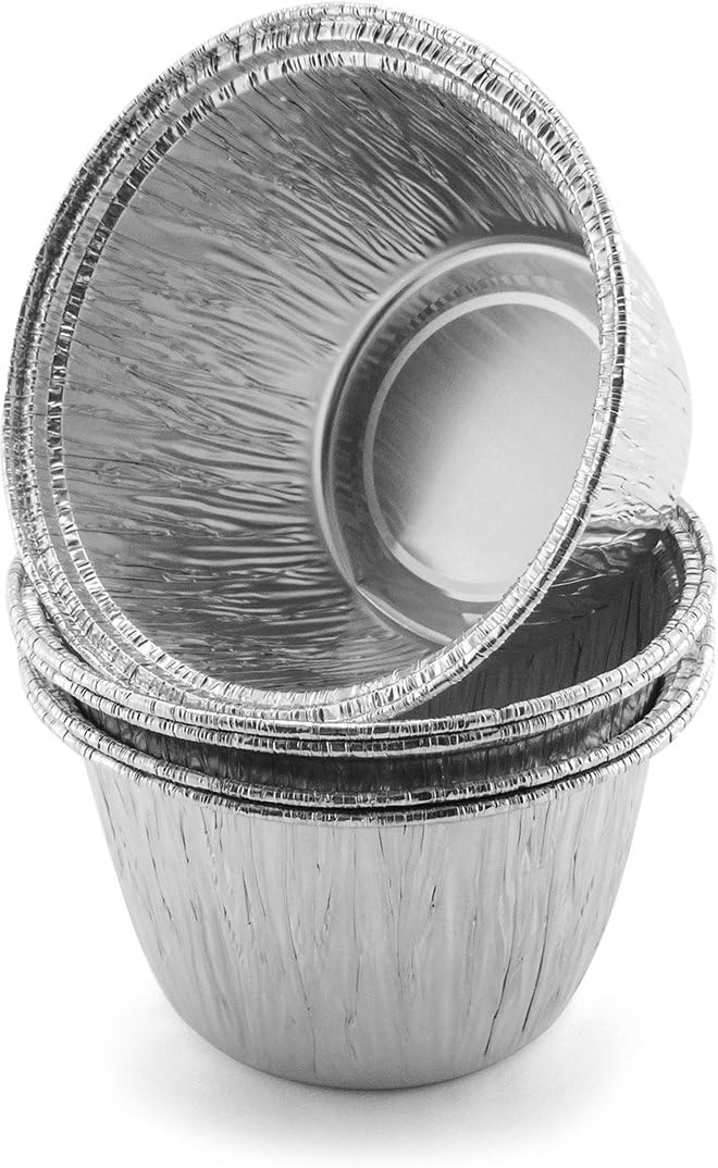 5 x CHRISTMAS PUDDING DISH FOIL BASIN Dia14cm (H)8cm 700ml