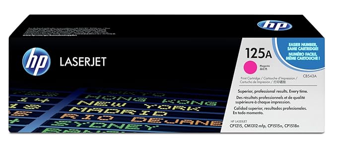 HP 125A (CB543A) Rot Original Toner fürHP Color Laserjet CP1215, CP1515, CM1312