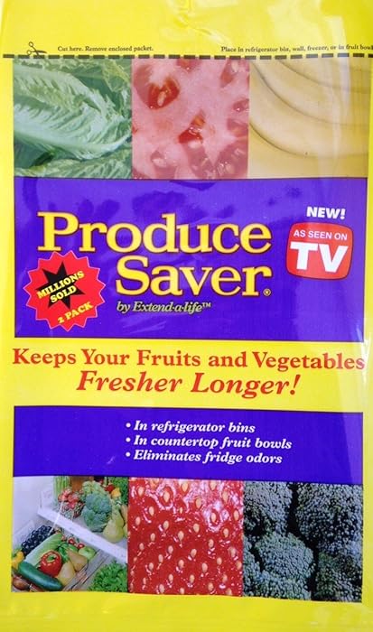 The Original Produce Saver By Reducing The Ethylene Production Which Gives You Longer Shelf Life For Your Fruits And Vegetables 2 Pack