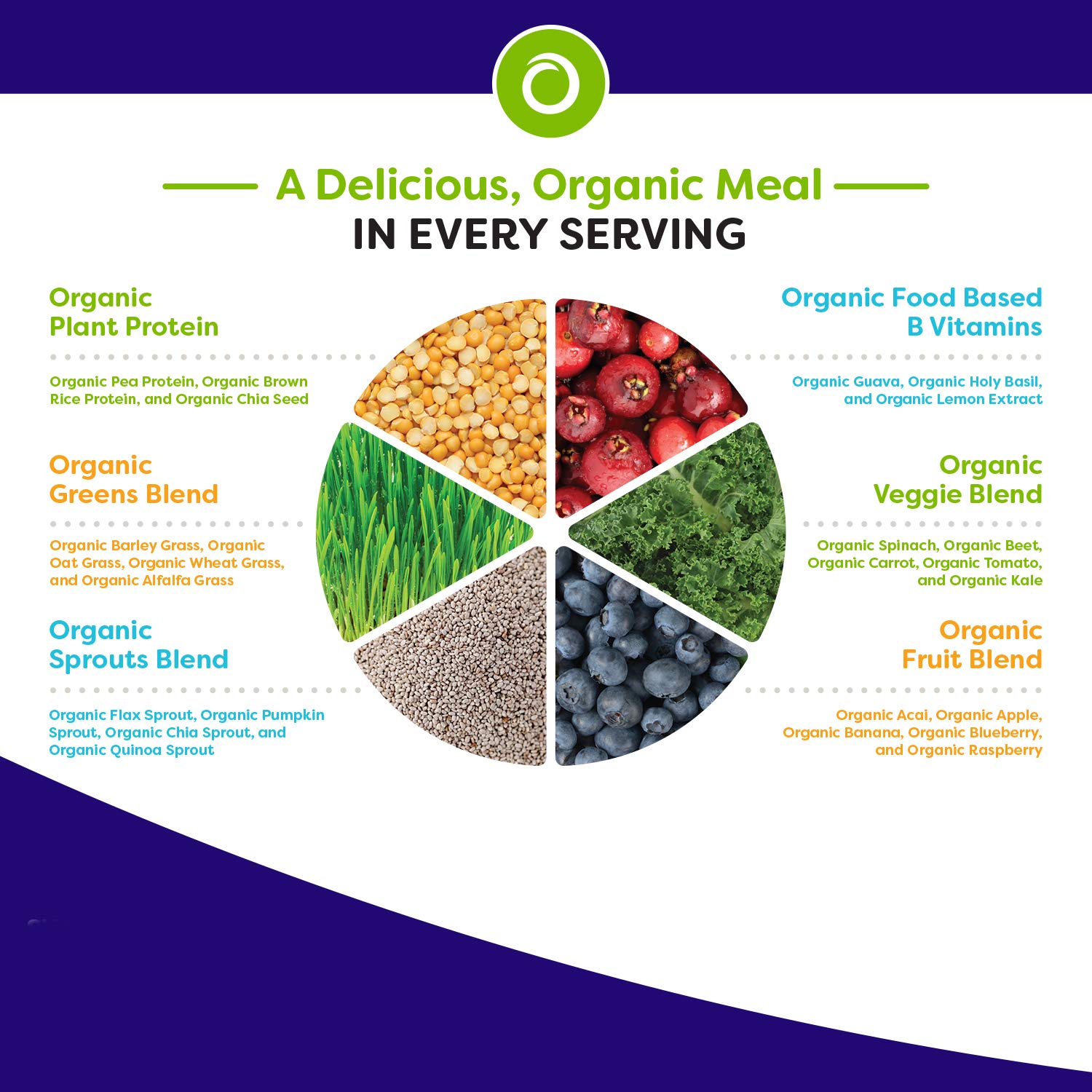 Orgain Organic Plant Based Meal Replacement Powder, Creamy Chocolate Fudge - 20g Protein, Vegan, Dairy Free, Gluten Free, Lactose Free, Kosher, Non-GMO, 2.01 Pound (Packaging May Vary) : Grocery & Gourmet Food