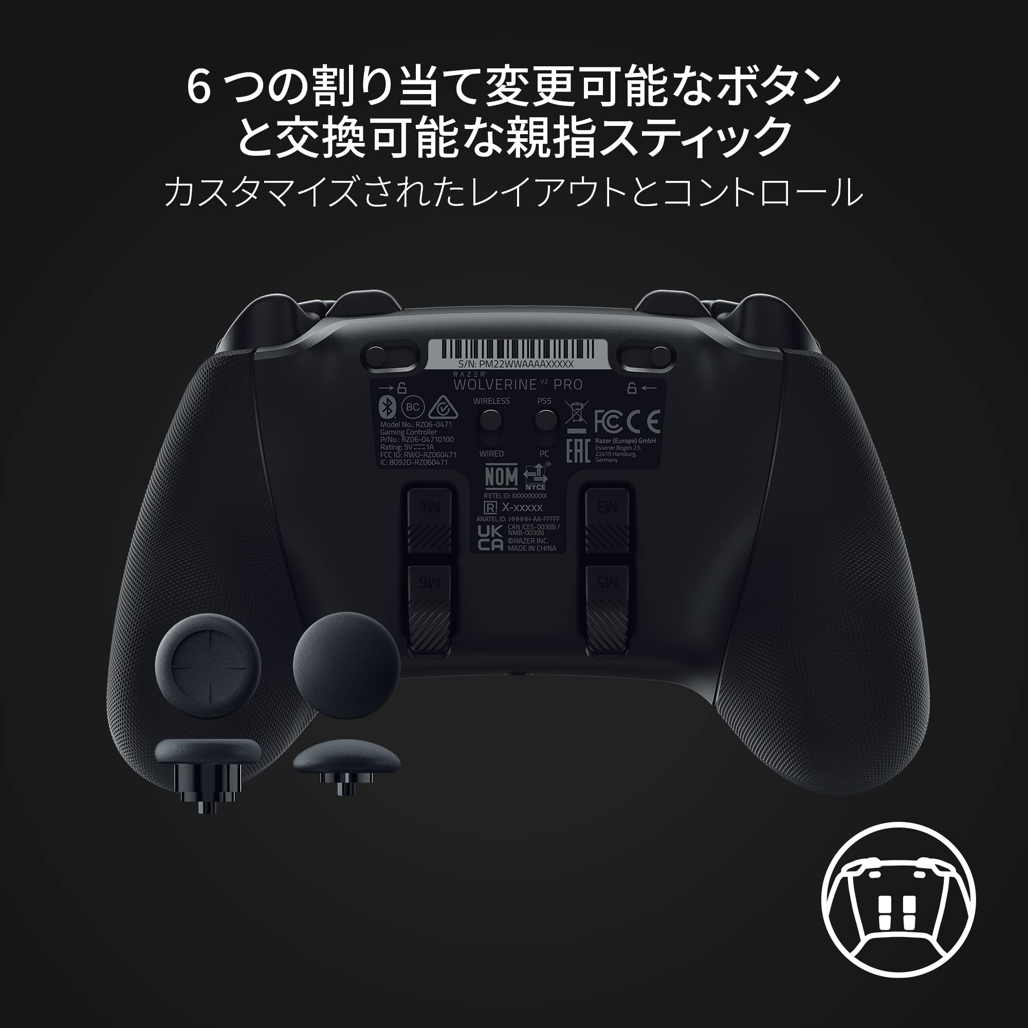 Mua [Official PlayStation Product] Razer Wolverine V2 Pro Wireless ...
