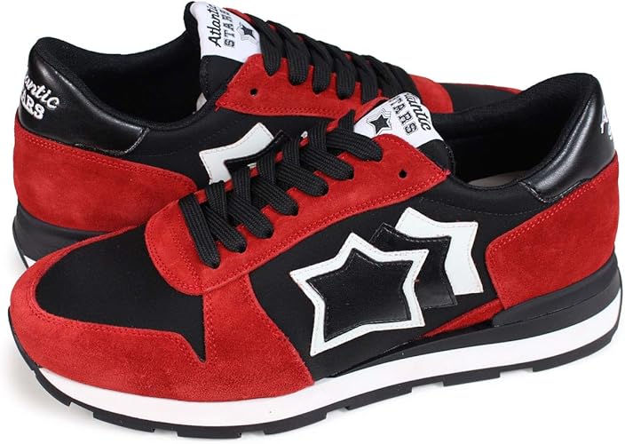 Amazon アトランティックスターズ シリウス スニーカー Sirius Nfn 10n レッド 40 約25 5cm 26 0cm 並行輸入品 Atlantic Stars アトランティックスターズ スニーカー