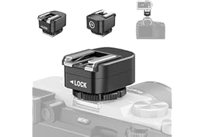 SUPON Hot Shoe Riser Adapter for Godox IM30 IM20 IM22 Mini Flash, Raises Flash Height to Reduce Lens Shadow with Zoom or Wide-Angle Lenses (TTL Hot Shoe for Canon)