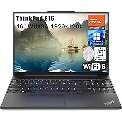 Lenovo ThinkPad E16 16" FHD+ Business Laptop