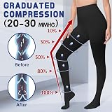 Beister Medical Compression Pantyhose 20-30mmHg Opaque Closed Toe view 3