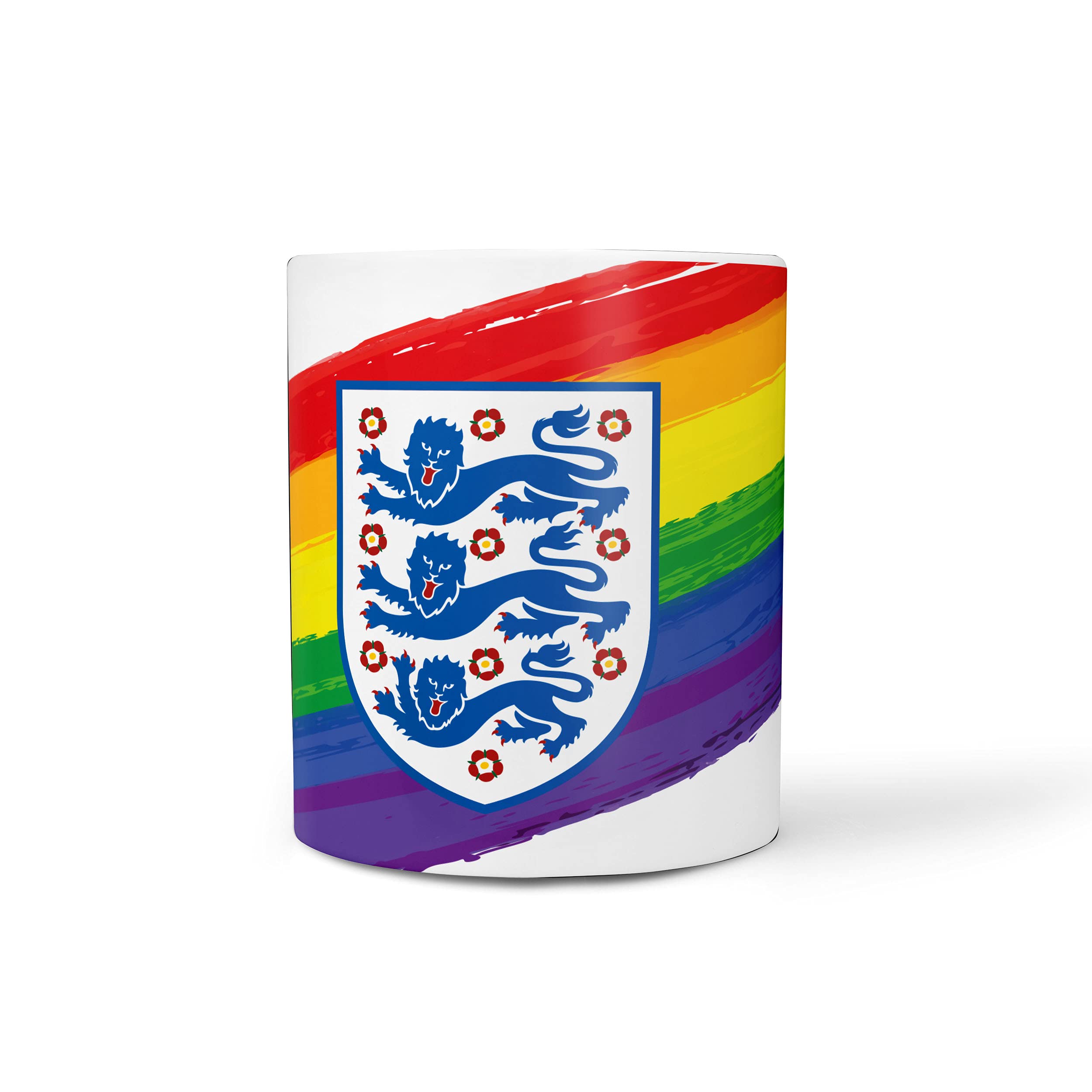 FOCO Officially Licensed England FA Football Rainbow Mug