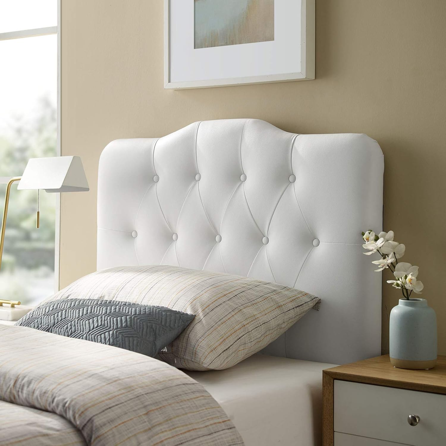 Best vinyl twin size headboard