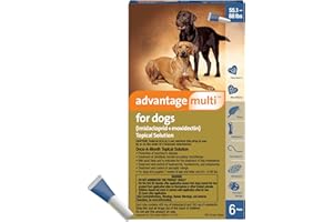Advantage Multi Topical Solution for Dogs 1 Dose, 55.1-88 lbs (Blue)