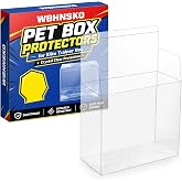 5 Pack Protector Case for ETB - Compatible with PKMN Elite Trainer Boxes | Pet Plastic,Etb Box Case,Elite Trainer Box Protector Case,Rigid Clear Shell For Dust,Scuff,Handling Damage Resistance