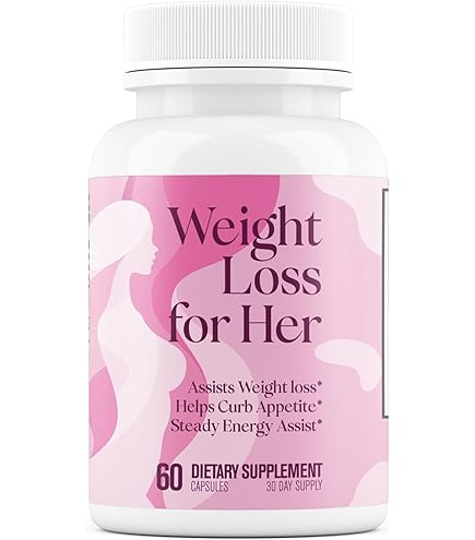 Her Appetite Suppression - Supports GLP-1 Related Metabolic Pathways, Promotes Weight Loss for Women, Helps Control Appetite/Cravings & Promotes Energy | 3rd Party Tested Supplement