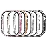 Simpeak 5 Pack Bling Screen Protector Case