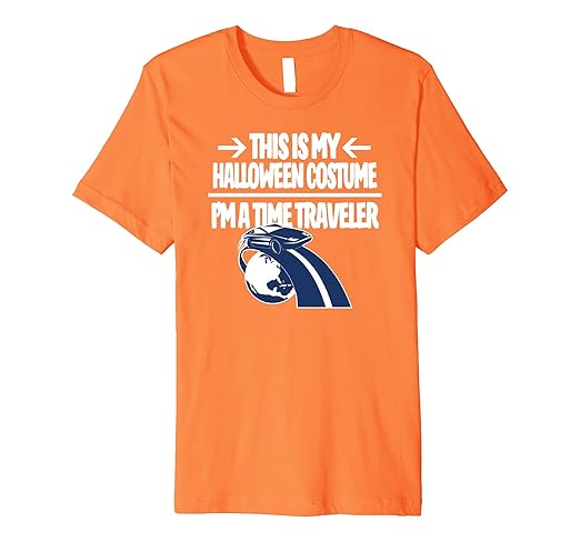 Time Traveler Halloween Costume Tshirt - Men Women Youth