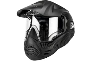 Evike Airsoft - ANSI Rated Annex MI-3 Airsoft Paintball Full Face Pro Mask with Thermal Lens by Valken