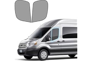 Gpaentsn Magnetic Window Bug Screen for Front Doors Window, Pair Compatible with 2015-2024 Ford Transit MK8/9 Middle/High Roof