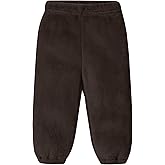 DREAM BUS Toddler Boy Pants Fuzzy Texture Flannel Baby Joggers Infant Playwear Leggings Unisex Baby Sweatpants