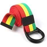 Rasta Jamaican RGY Canvas Belt with Styilish Buckle