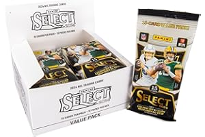 PANINI FOOTBALL LEAGUE746134173554 2024 Panini Select Football Trading Cards Fat Pack 12ct Box