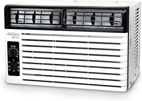 Amazon.com: Soleus Air 5,000 BTU 115V Window-Mounted Air Conditioner