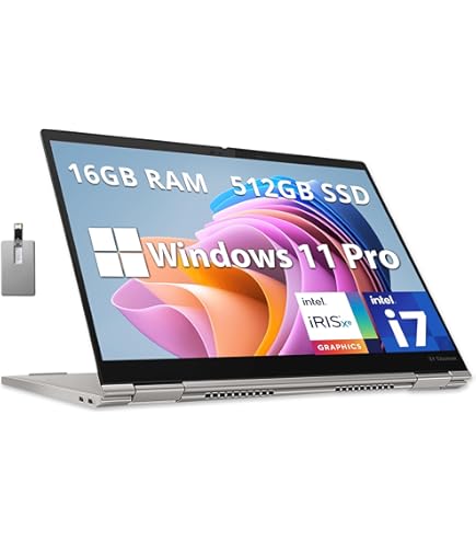Lenovo ThinkPad X13 Yoga Gen 2 2-in-1 Laptop, 13.3-inch FHD