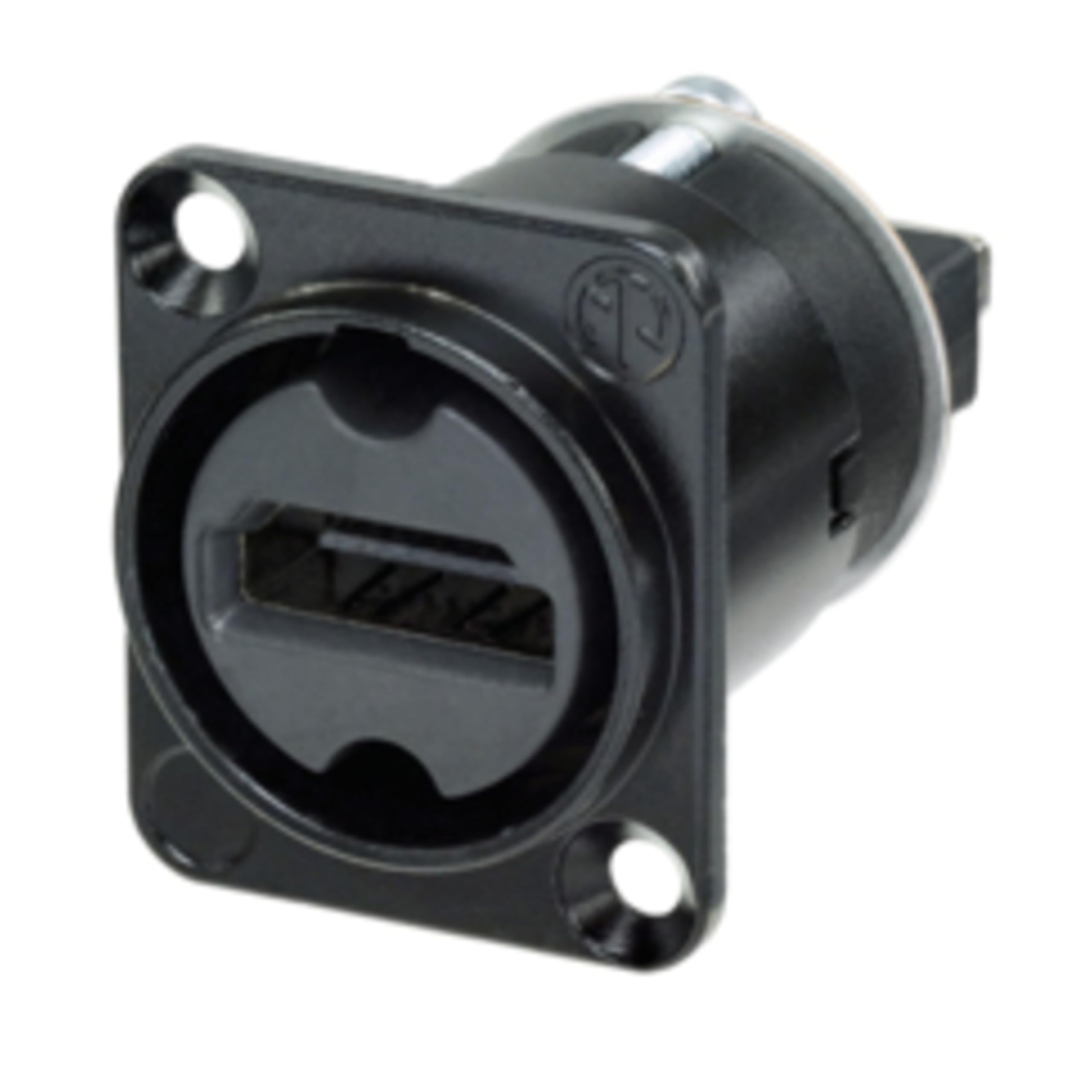 Neutrik HDMI Feed Through Panel Jack - Black