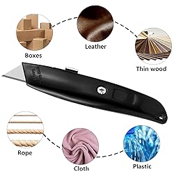 DIYSELF Utility Knife, 20 Pack Heavy Duty Box