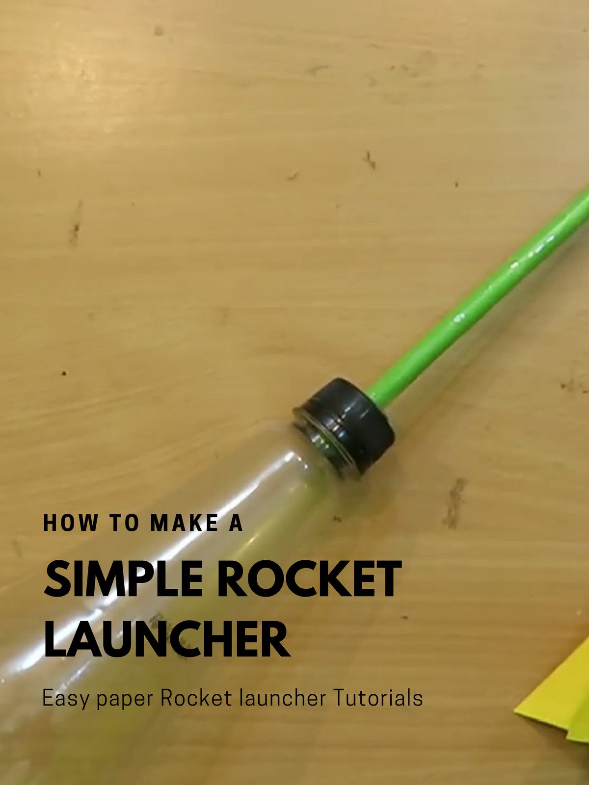 How To Make A Rocket Launcher _ Air Powered Rocket Launcher : 20 Steps ...