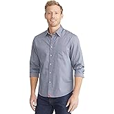 UNTUCKit Wrinkle-Free Long Sleeve Solid Color Button Down Dress Shirt for Men