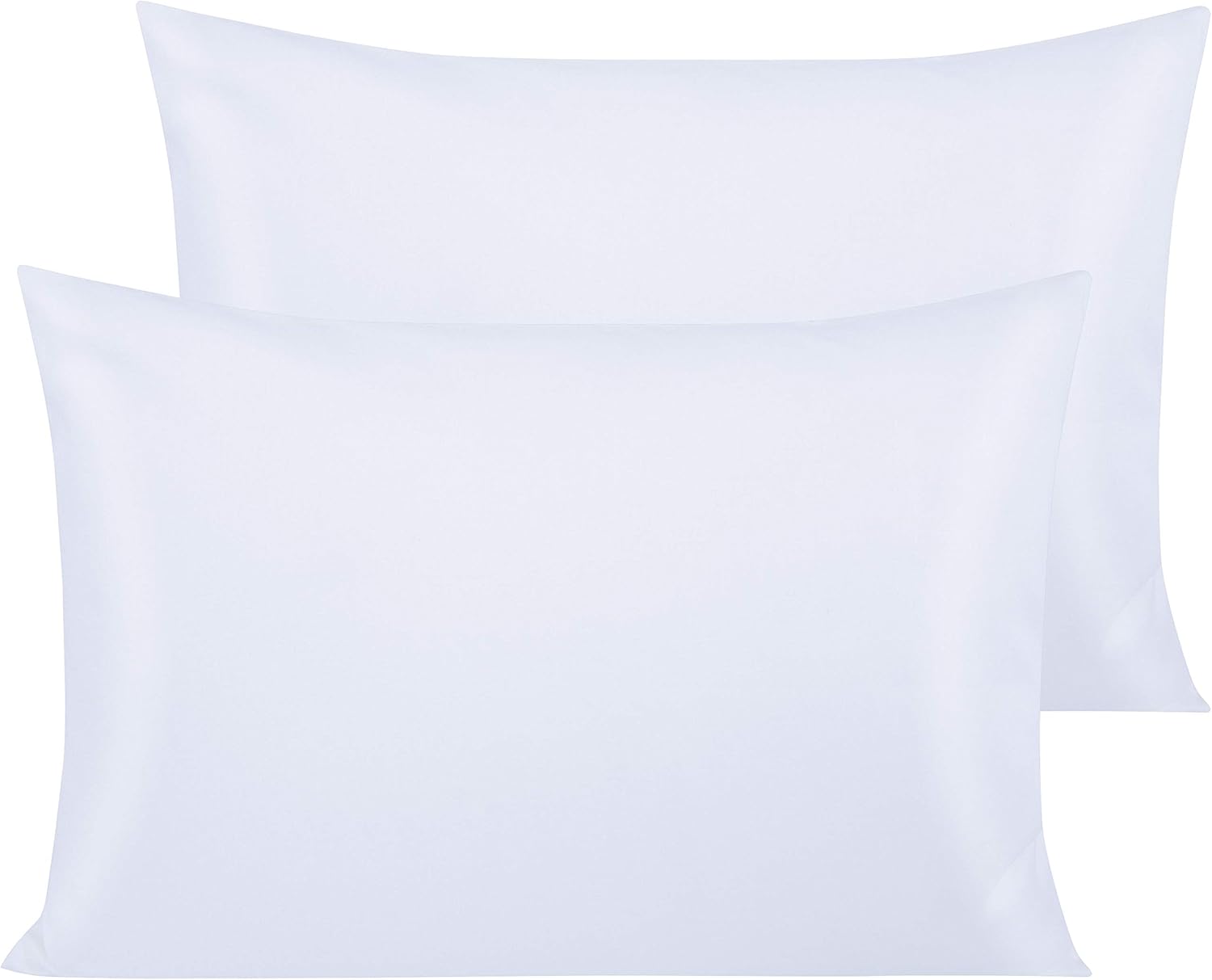 NTBAY 500 Thread Count Egyptian Cotton Pillowcases, 2 Pack Soft Cozy