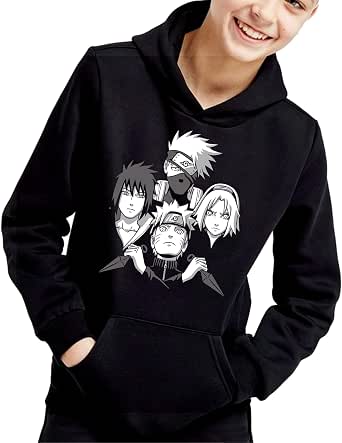 The Fan Tee Sudadera de niños Manga Anime Shuriken 027: Amazon.es: Ropa