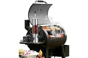 2026 Advanced Cold Smoke Generator, Tube for Pellet Smoker Upgrade, Smoker Attachment for Gas Grilling, Portable Cordless Ele