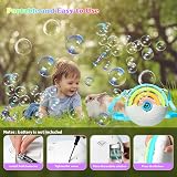 Panamalar Bubble Machine Automatic Bubble Maker 2000+ Bubbles/Min Kids view 4