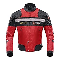 BORLENI Motorcycle Jacket Motorbike Riding Jacket