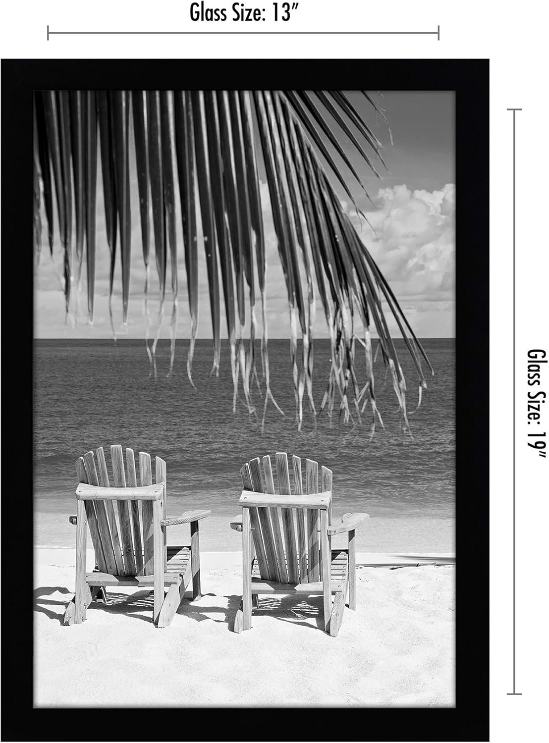 Americanflat Black Poster Frame, 13x19: Posters & Prints