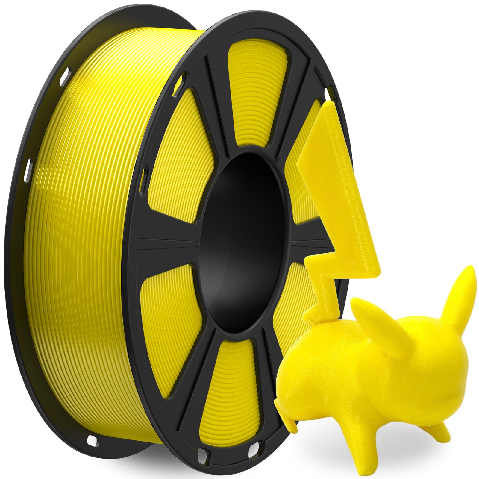 PETG Filament,3D Printer Filament,GIANTARM PETG Filament 1.75mm,Dimensional Accuracy +/- 0.02mm, 1kg,Yellow