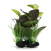 Kunststoff Aquarium Pflanze 40cm Grün - Realistische Unterwasser Deko Für Fischbecken