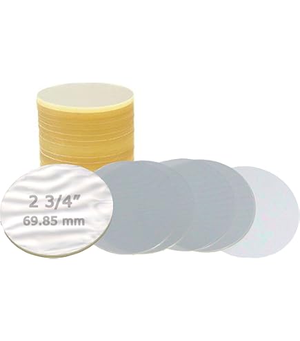 Films De Protection PVC Pour Badges - Lot De 100 Pièces, Transparents, Pour Fabrication De Badges, Boutons, épingles - 8