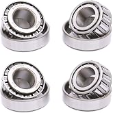 FKG Tapered Roller Bearing LM11949 LM11910, Set of 4