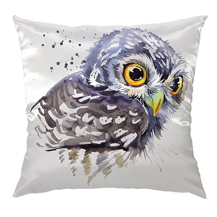 Amazon Com Moslion Owl Pillow Home Decorative Throw Pillow Cover