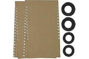 Ostlttyn Zero Gravity Chair Replacement Fabric Kits Set of 2, 17" Repair Cloth with Replacement Bungee Cord for Anti Gravity Sling Outdoor Folding Lounge Lawn Chairs, Tan